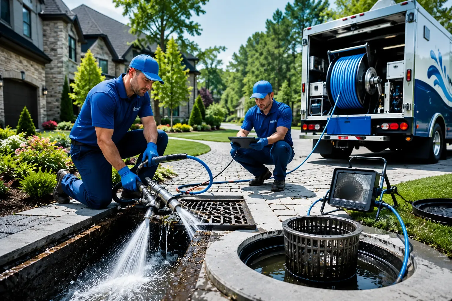 Local outdoor drain cleaning professionals in Finley, OK